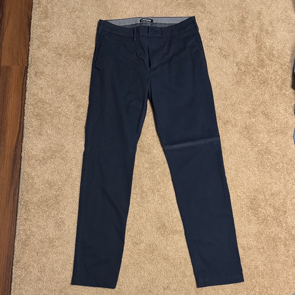 Express Men's Deep Blue Chinos